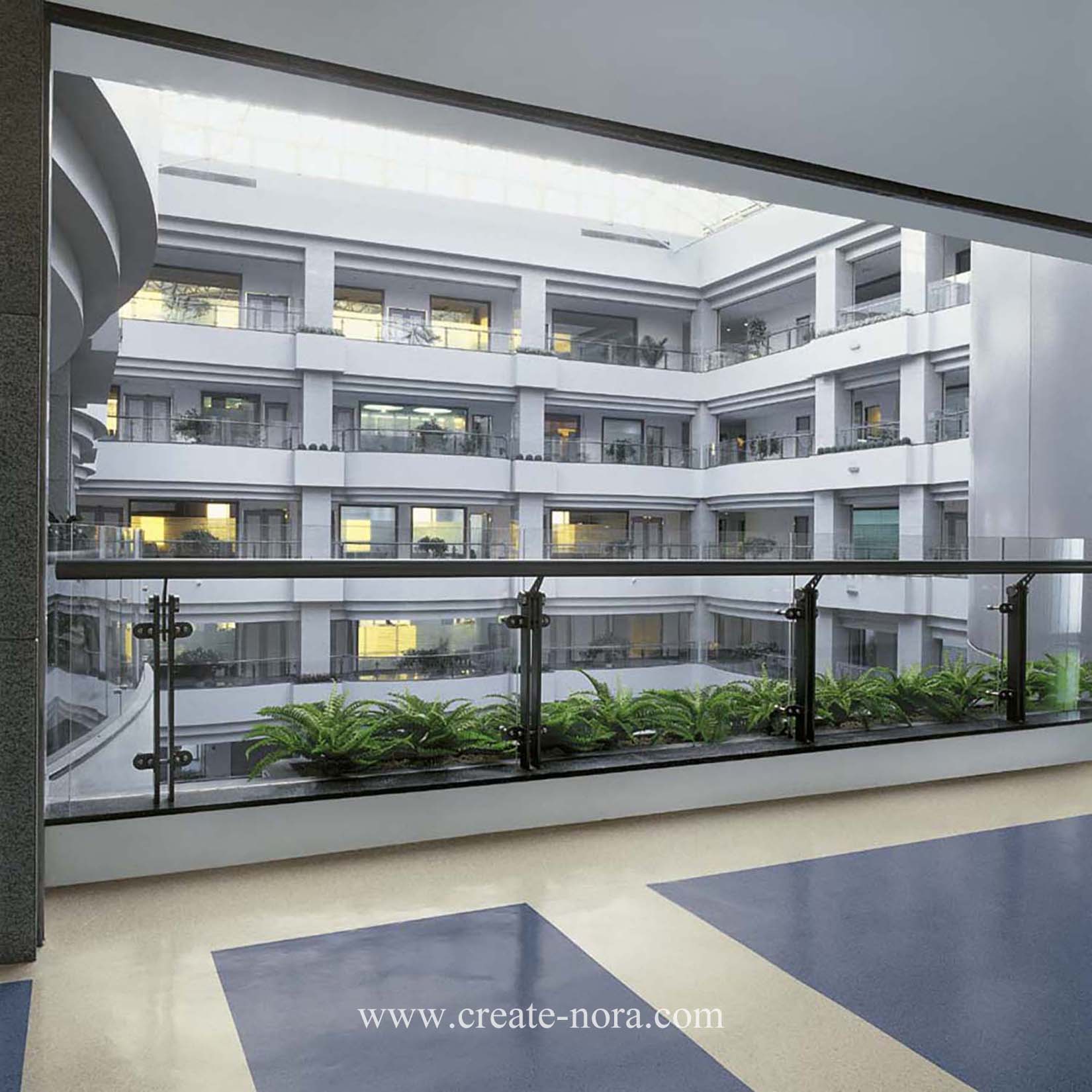 the photo of nora rubber flooring in Qingdao High tech Industrial Park Management Committee 4